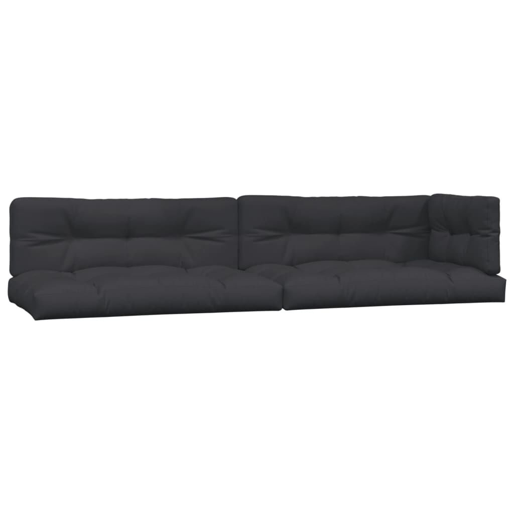 vidaXL 3 Piece Garden Pallet Sofa Set with Cushions Solid Wood Acacia