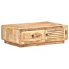 vidaXL Coffee Table 90x60x29 cm Rough Mango Wood