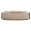vidaXL Cushion Taupe 60 x 60 x 12 cm Oxford Fabric