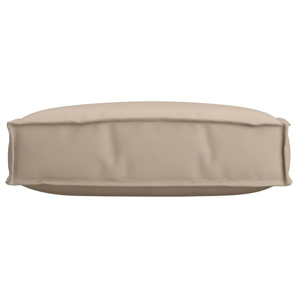 vidaXL Cushion Taupe 60 x 60 x 12 cm Oxford Fabric