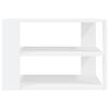 vidaXL Coffee Table White 59.5x59.5x40 cm Engineered Wood