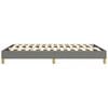 vidaXL Bed Frame without Mattress Dark Grey Full Fabric (US Only)
