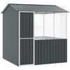 vidaXL Bird Cage Anthracite 215 x 209 x 230 cm Galvanised steel