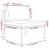 vidaXL 8 Piece Garden Lounge Set with Cushions Aluminium Anthracite