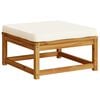 vidaXL 6 Piece Garden Lounge Set with Cushions Solid Wood Acacia
