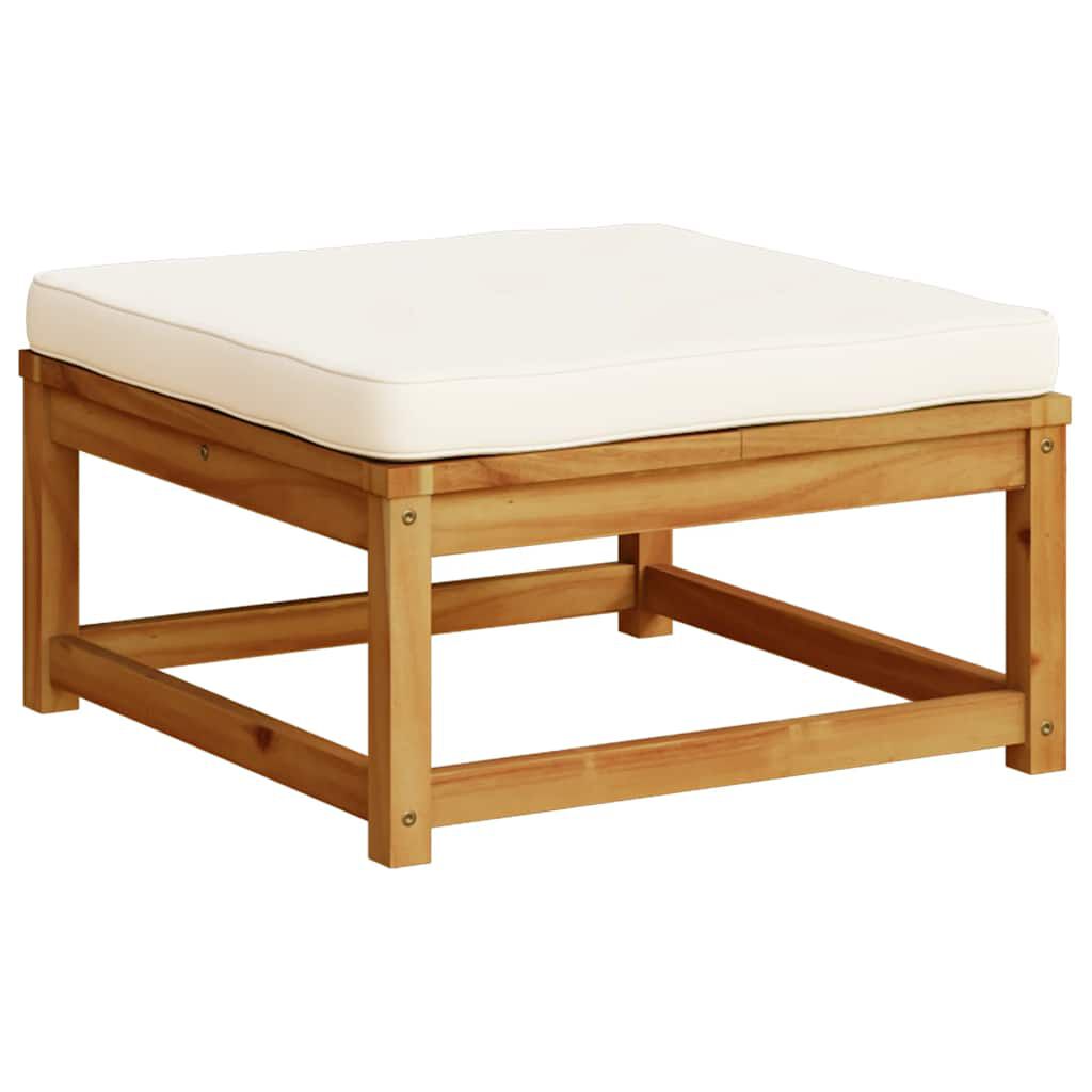 vidaXL 6 Piece Garden Lounge Set with Cushions Solid Wood Acacia