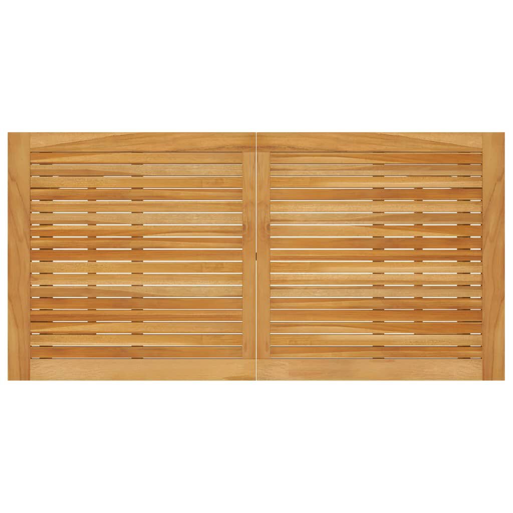 vidaXL 5 Piece Outdoor Bar Set Solid Acacia Wood