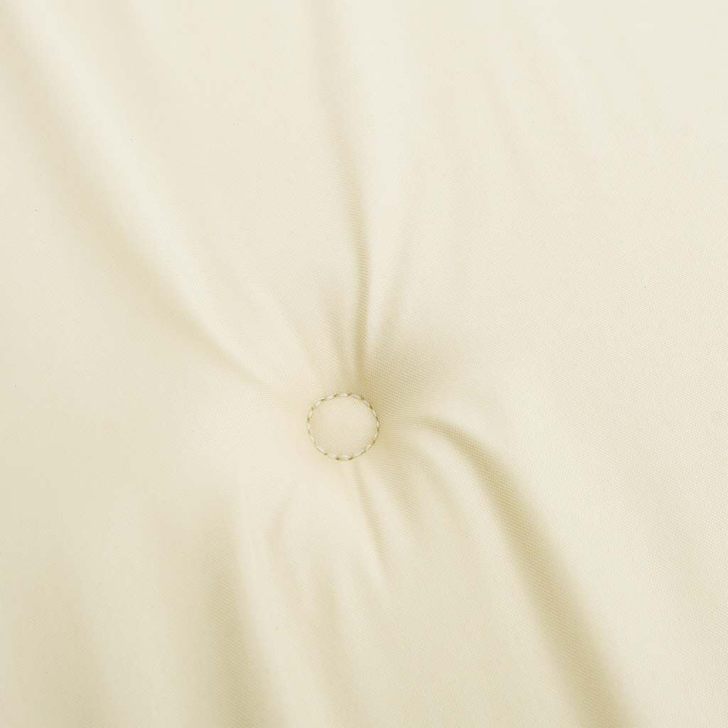 vidaXL Garden Bench Cushion Cream 100x50x4 cm Oxford Fabric