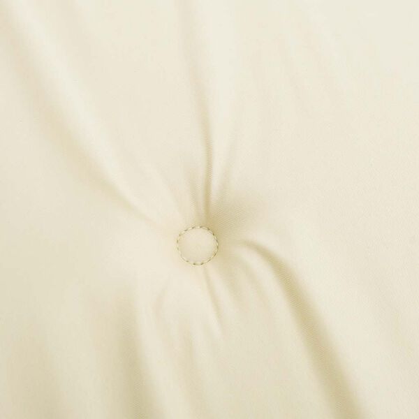 vidaXL Garden Bench Cushion Cream 100x50x4 cm Oxford Fabric
