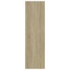vidaXL Book Cabinet/Room Divider Sonoma Oak 40x30x103 cm Engineered Wood