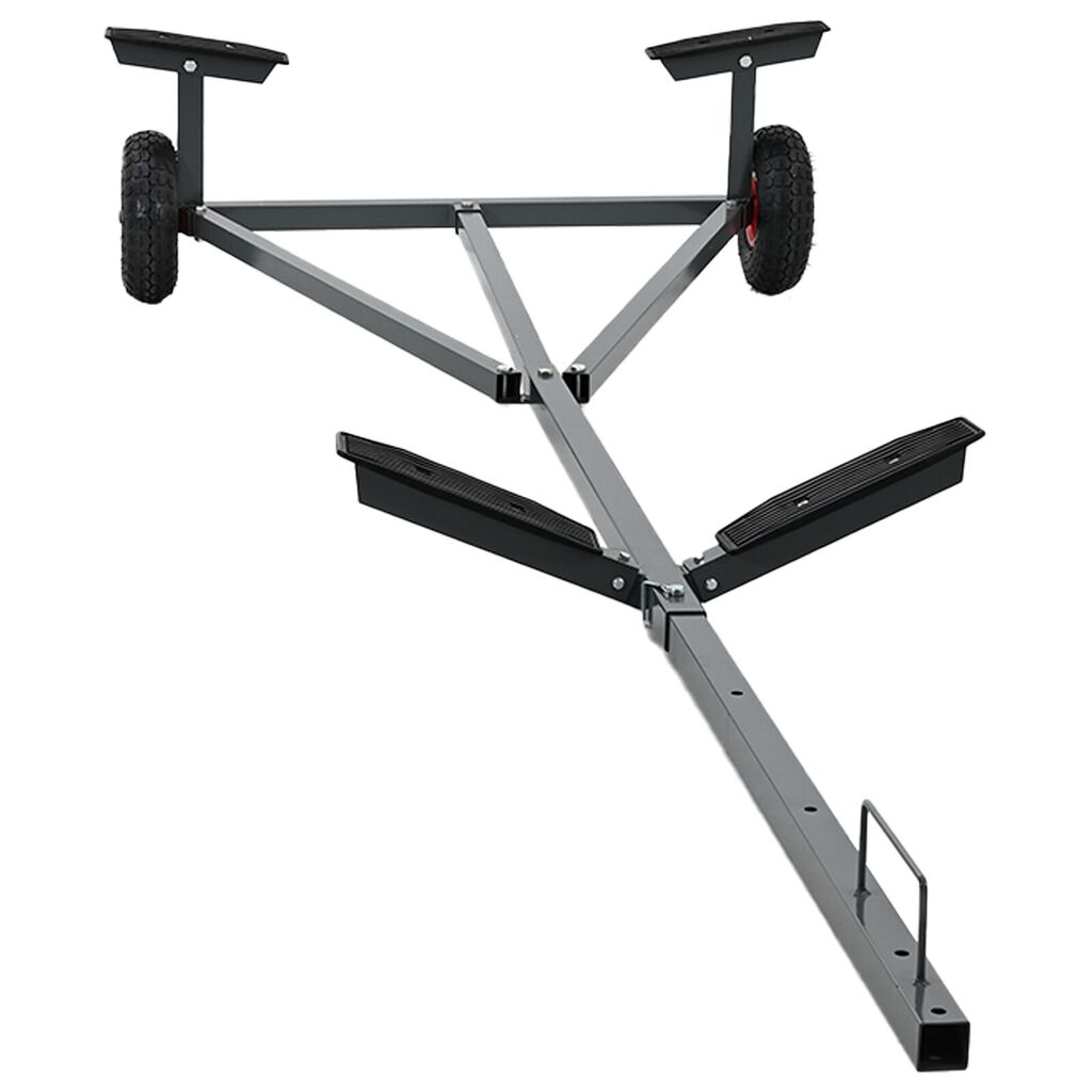 vidaXL Boat Trailer 212-302 cm Adjustable Length 160 kg Steel