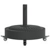 vidaXL Parasol Base with Wheels for Ø38 / 48 mm Poles 27 kg Round