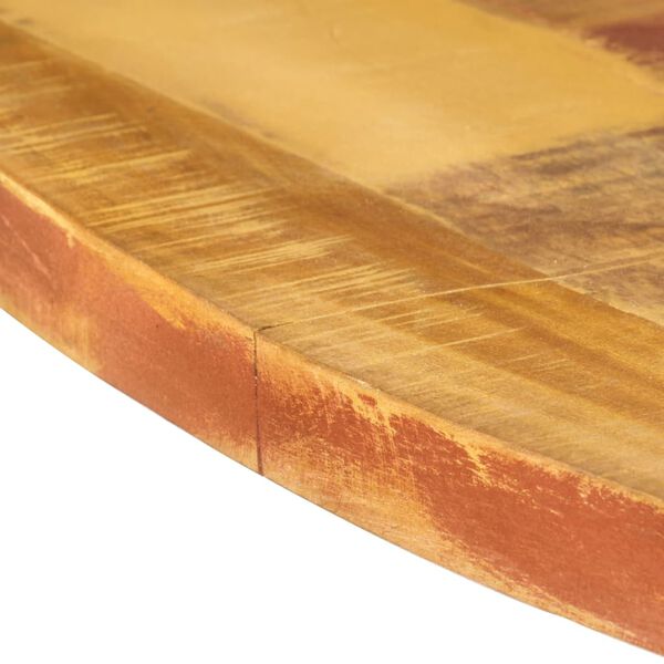 vidaXL Dining Table Round 175x75 cm Solid Reclaimed Wood