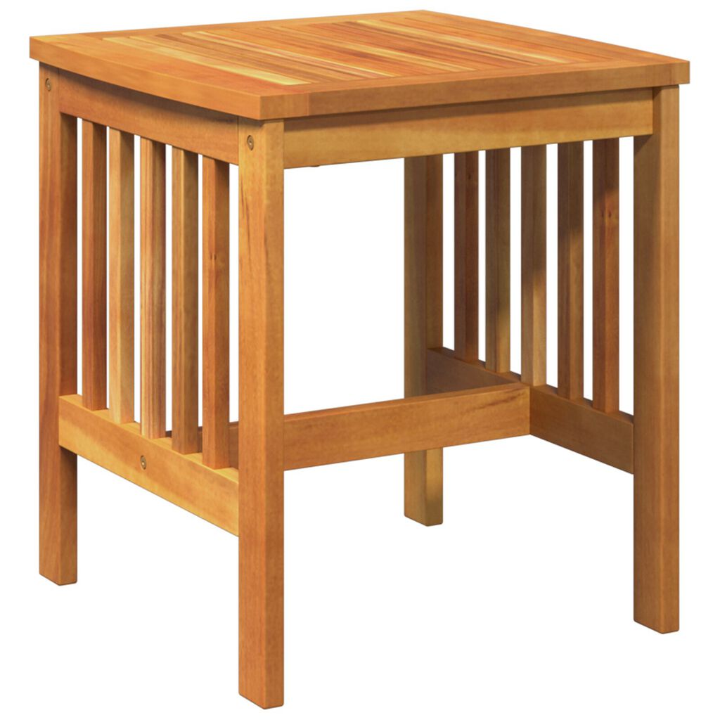 vidaXL 3 Piece Garden Lounge Set with Cushions Solid Acacia Wood