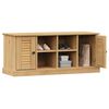 vidaXL Shoe Bench VIGO 106x35x45 cm Solid Wood Pine