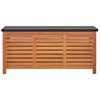 vidaXL Garden Storage Box 117x50x55 cm Solid Eucalyptus Wood