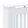 vidaXL MDF Radiator Cover White 78 cm