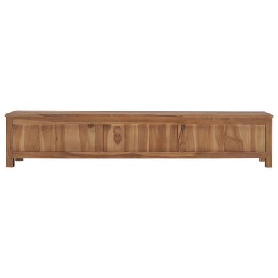 vidaXL TV Cabinet 150x30x30 cm Solid Teak Wood