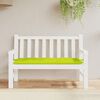 vidaXL Garden Bench Cushion Bright Green 120x50x7cm Oxford Fabric