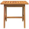 vidaXL Side Table Brown Solid Acacia wood