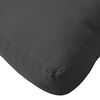 vidaXL Pallet Cushions 3 pcs Black Fabric