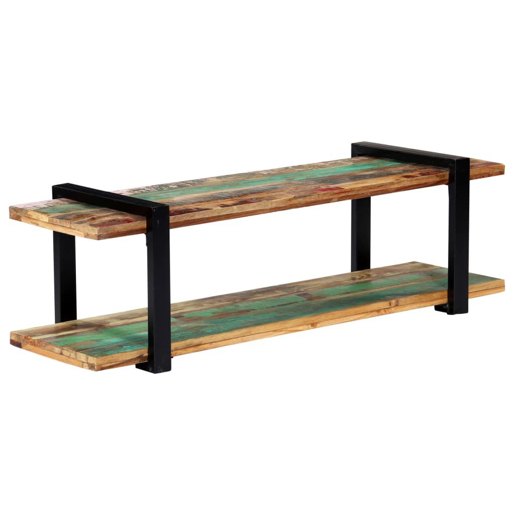 vidaXL TV Cabinet 130x40x40 cm Solid Reclaimed Wood