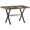 vidaXL Dining Table 120x60x76 cm Solid Reclaimed Wood
