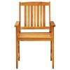vidaXL Garden Dining Set 3 pcs Brown Solid acacia wood
