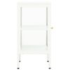 vidaXL Sideboard 38x35x70 cm Metal and Glass