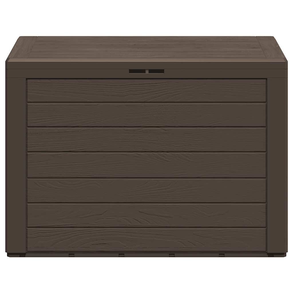 vidaXL Garden Storage Box Brown 78x44x55 cm