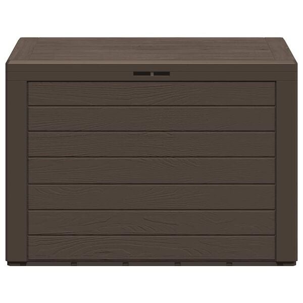 vidaXL Garden Storage Box Brown 78x44x55 cm