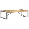 vidaXL Coffee Table 140x70x40 cm Rough Mango Wood