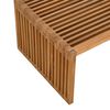 vidaXL Garden Side Table Manual Brown 90 x 50 x 36 cm Solid teak wood