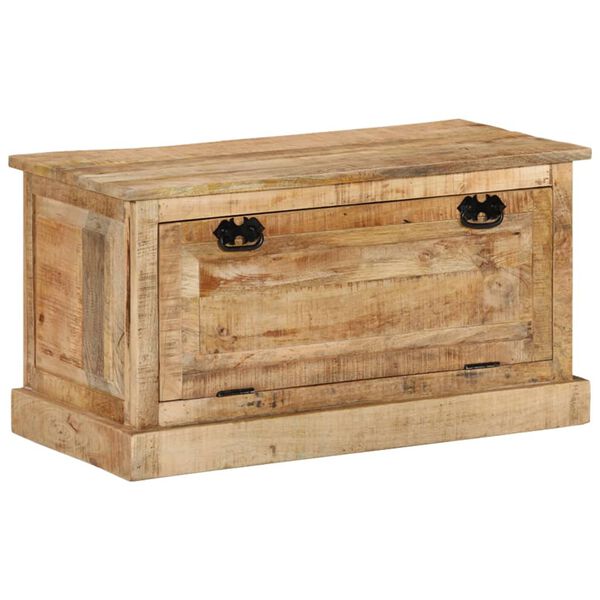 vidaXL Shoe Storage Bench 85x40x45 cm Solid Mango Wood