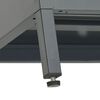 vidaXL TV Cabinet Anthracite 105x35x52 cm Steel and Glass
