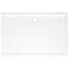 vidaXL Rectangular ABS Shower Base Tray White 80x120 cm