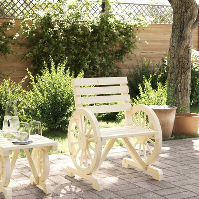 vidaXL Garden Chair 58x58x78.5 cm Solid Wood Fir