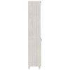 vidaXL Highboard HAMAR Solid Wood Pine White