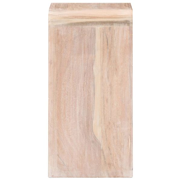 vidaXL Bedside Table 40x30x60 cm Solid Acacia Wood