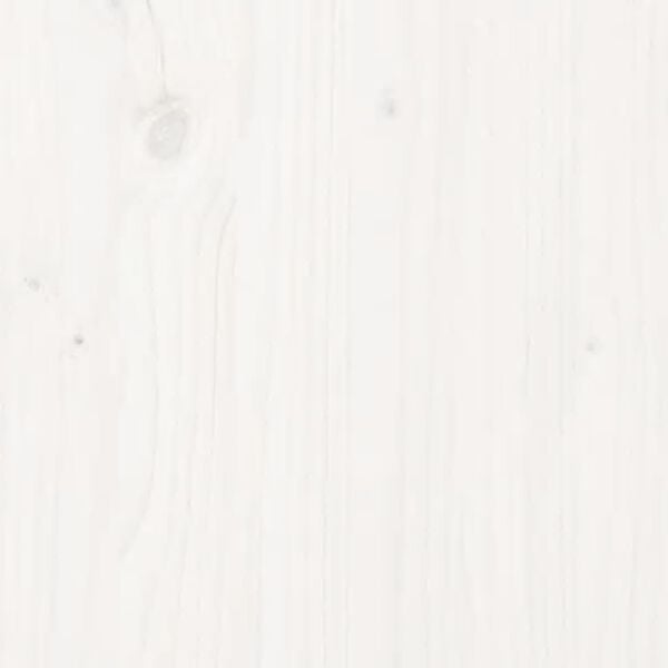 vidaXL Garden Planter White 150x50x70 cm Solid Wood Pine