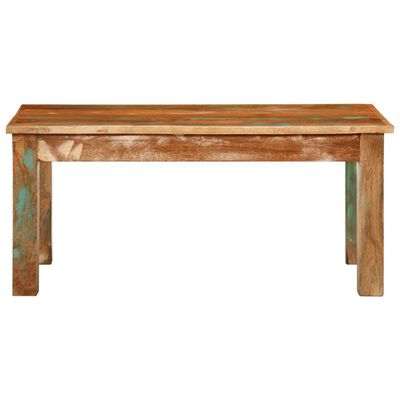 vidaXL Coffee Table 100x55x45 cm Solid Wood Reclaimed