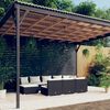 vidaXL 10 Piece Garden Lounge Set with Cushions Black Poly Rattan