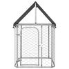 vidaXL Outdoor Dog Kennel with Roof 100x100x150 cm