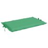 vidaXL Sun Lounger Cushion Green 186x58x4cm Oxford Fabric