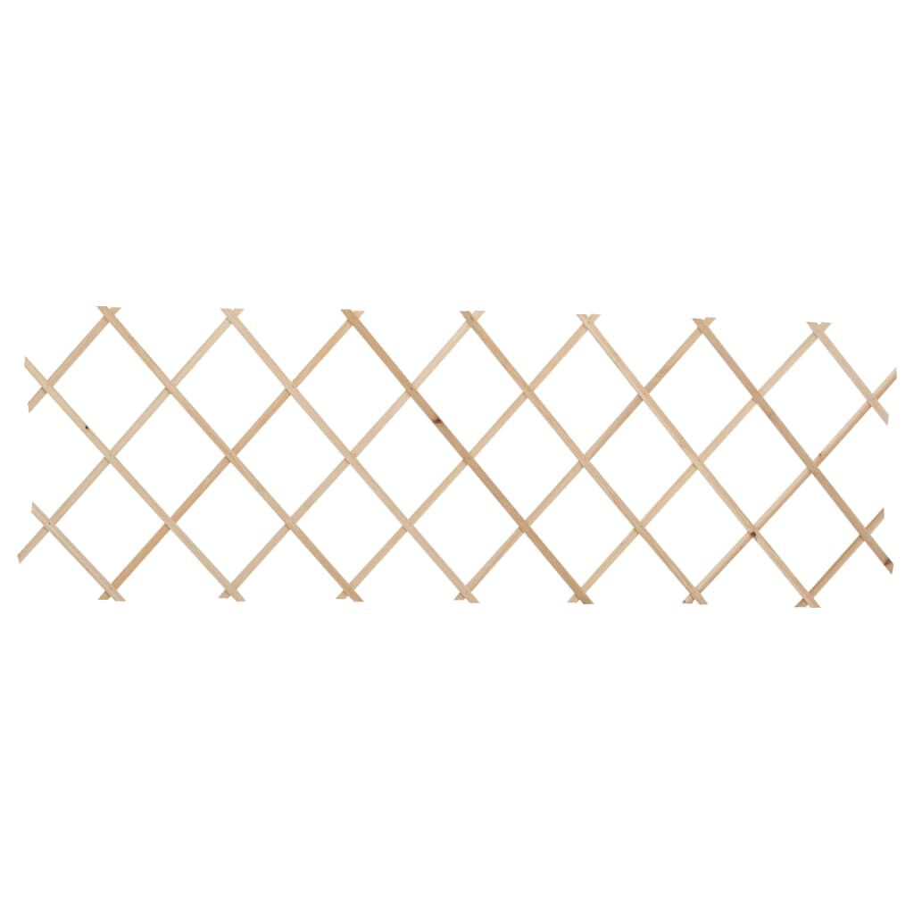 vidaXL Trellis Fences 5 pcs Firwood 180x60 cm