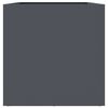 vidaXL Planter Anthracite 62x30x29 cm Steel