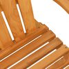 vidaXL Garden Adirondack Chair 77x78x95 cm Solid Wood Teak