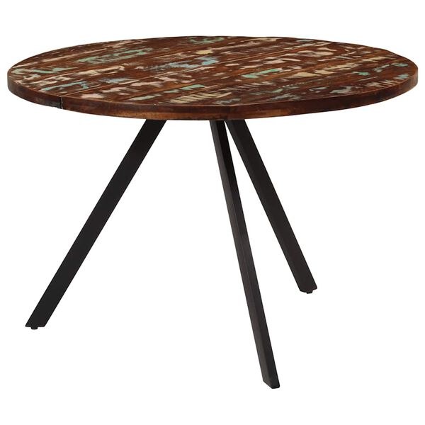 vidaXL Dining Table 110x75 cm Solid Wood Reclaimed