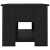 vidaXL Coffee Table Black 79x49x41 cm Engineered Wood