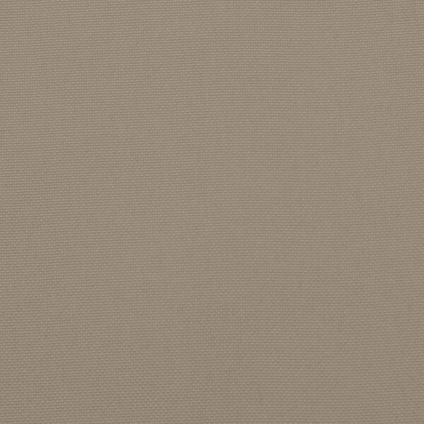 vidaXL Garden Bench Cushion Taupe 180x(50+50)x7cm Oxford Fabric